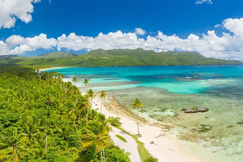 Playa Rincon in the Dominican Republic